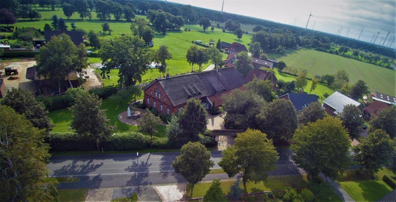 Gut Strackholt FeWo Seemannsgarn Grossefehn Exterior foto
